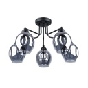 Lampadario FILLAN 5 nero