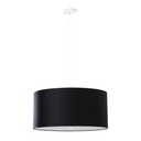 Lampadario OTTO 50 nero