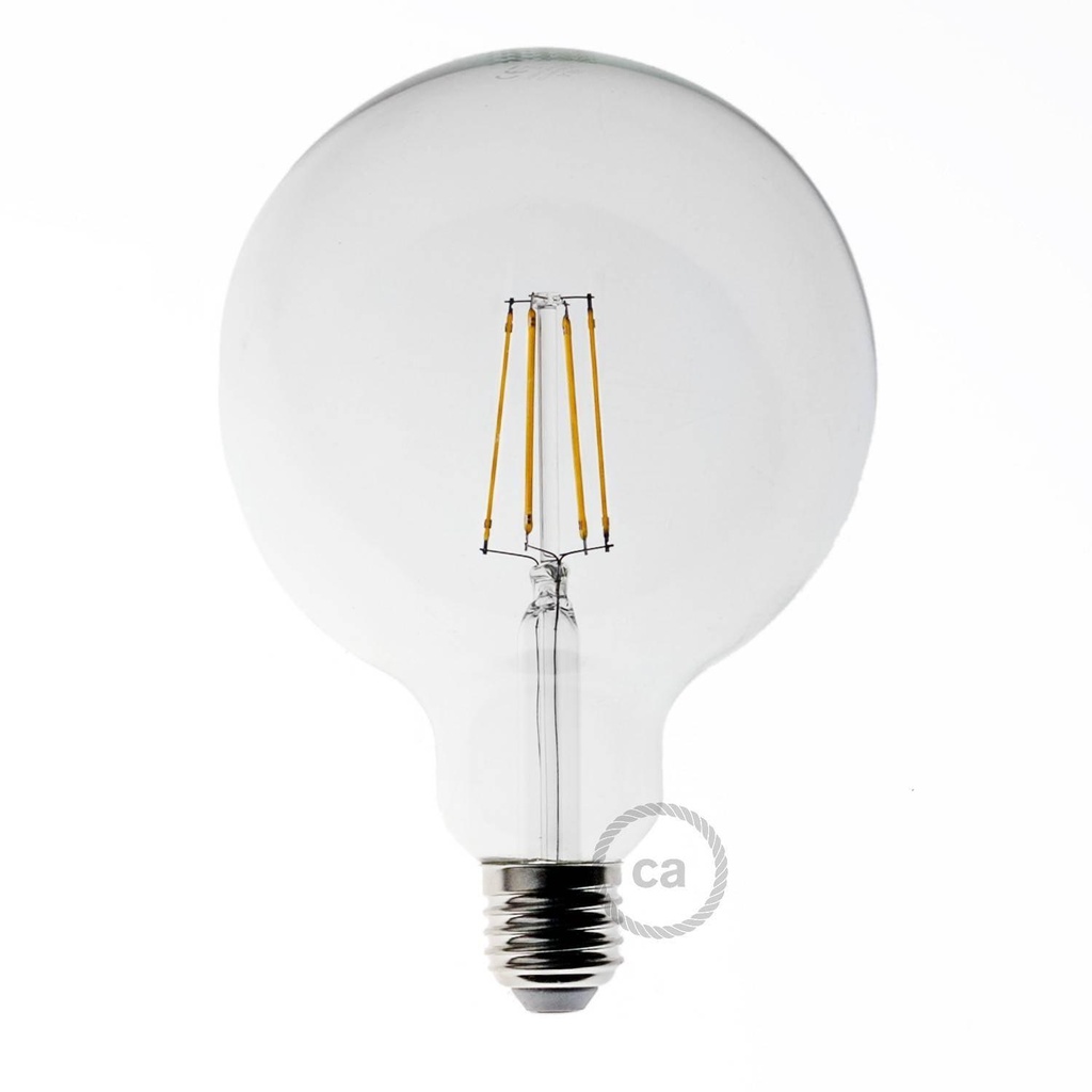 Lampadina LED Trasparente Globo 8,5W 1055Lm E27 2700K