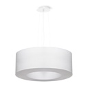 Lampadario SATURNO 50 bianco