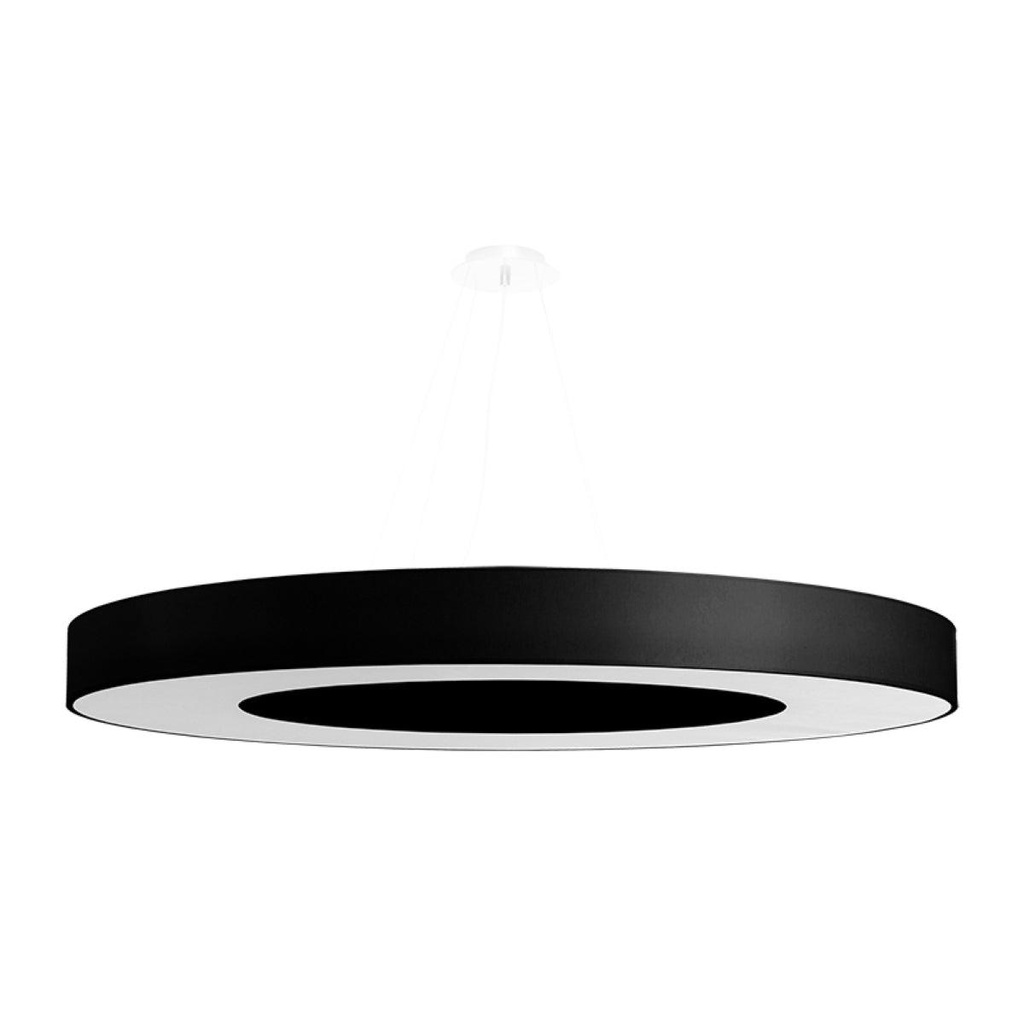 SATURNO SLIM 90 black chandelier