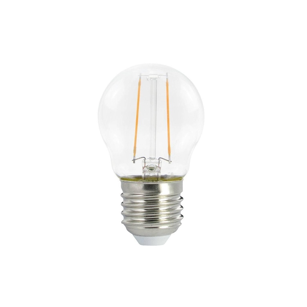 [8055681816350] LED Bulb Transparent Globetta G45 Decorative 1,4W 136Lm E27 2700K
