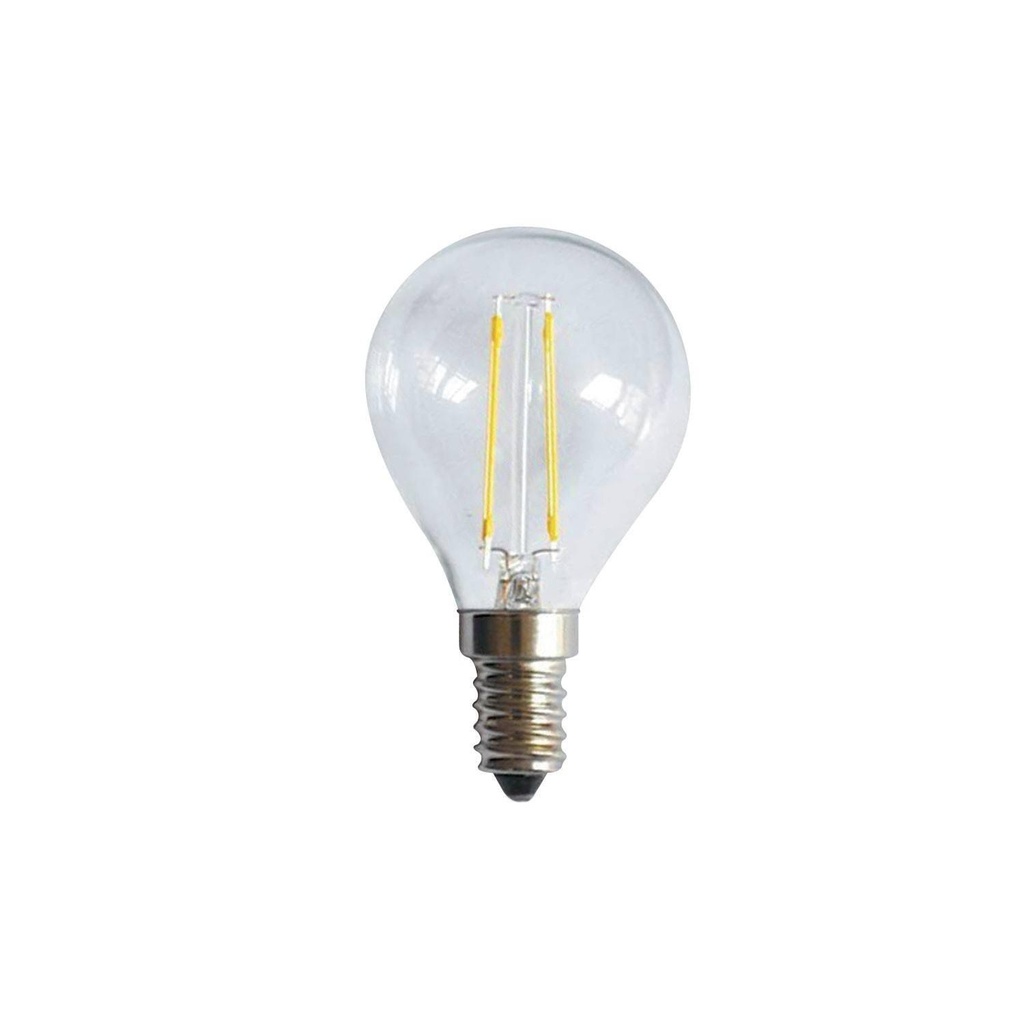 [8055681816039] Lampadina LED Trasparente Globo 6,5W 806Lm E14 2700K