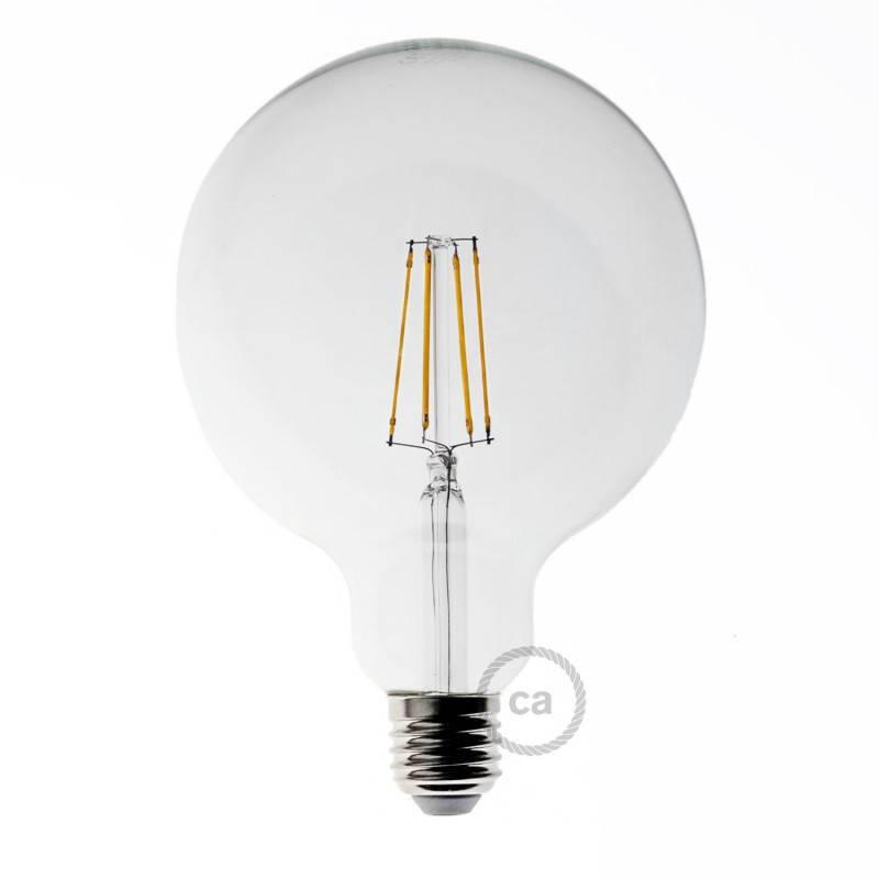 Lampadina LED Trasparente Globo 7W 806Lm E27 2700K