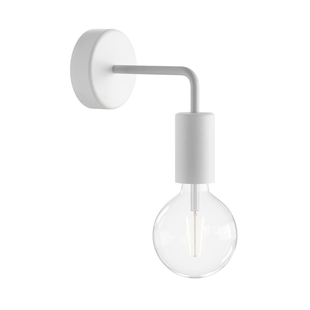 EIVA ELEGANT light fitting with L-shaped extension, rosette and lamp holder