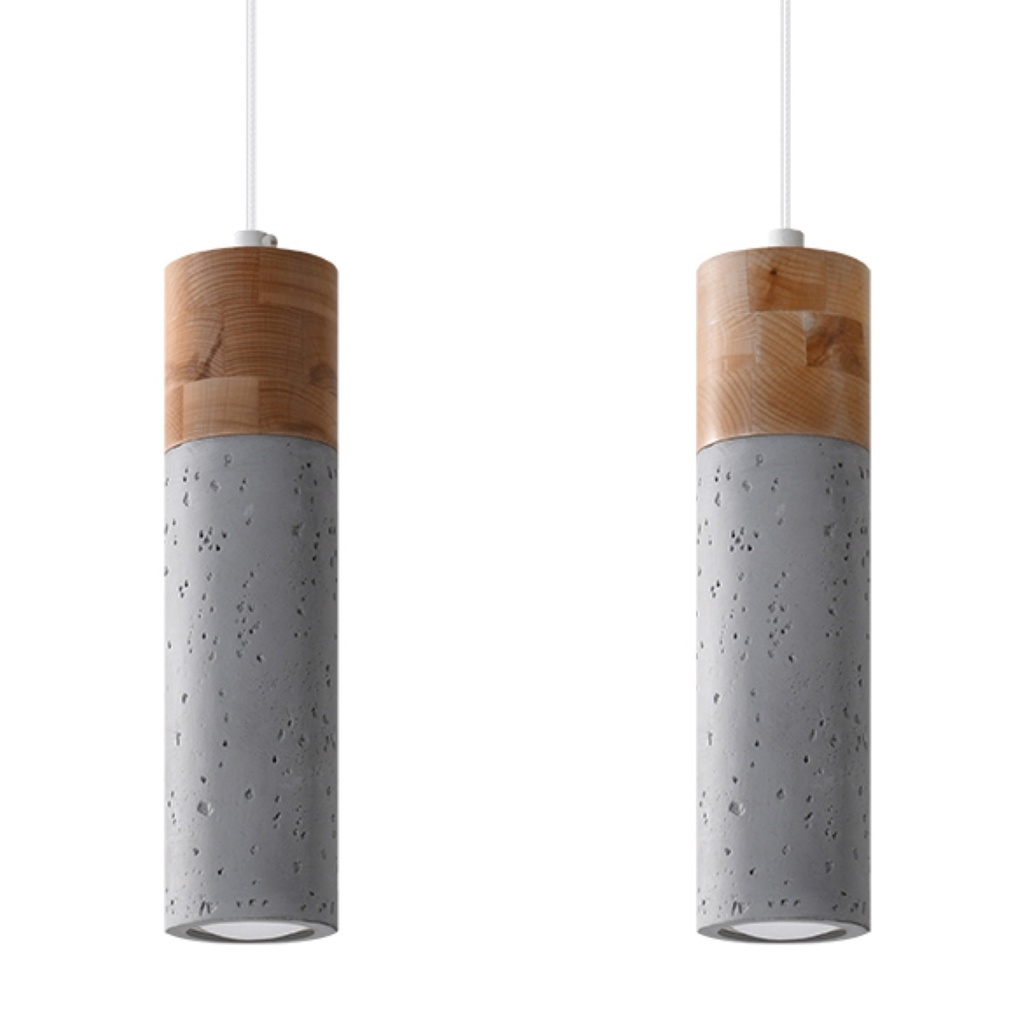 ZANE 2 pendant lamp grey