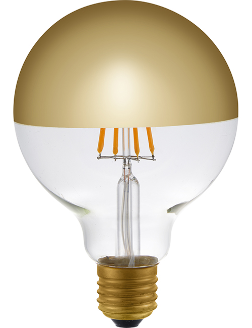 LED E27 Filament Globe Top Mirror, L279029022