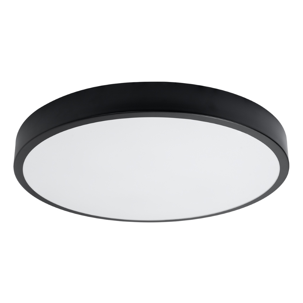 Lampada da soffitto ONYX 60 LED neri 3000K