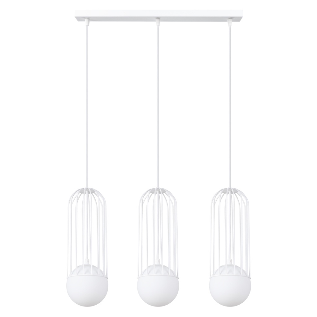 Pendant lamp BRINA 3L white