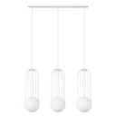 Pendant lamp BRINA 3L white