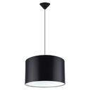 Lampada a sospensione NOVA 40 nera