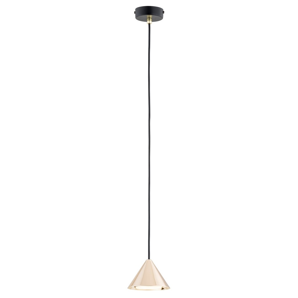 Lampada a sospensione Elit 1 Bl Gold