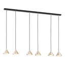 Elit 6 Bl Gold pendant lamp