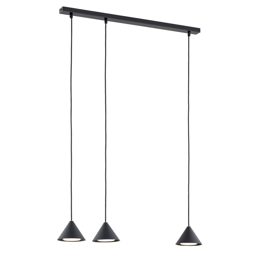 Lampada a sospensione Elit 3 Black