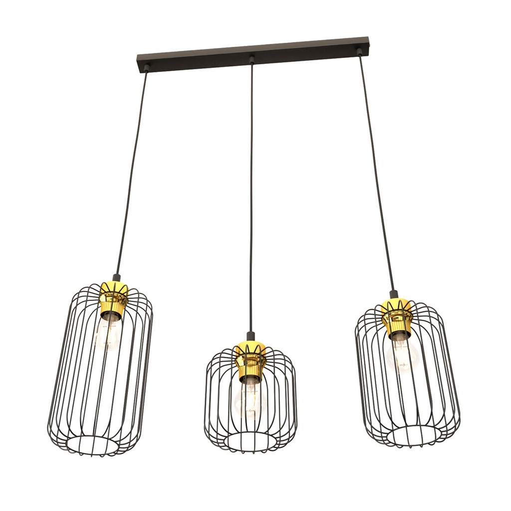 Vander 3 Bl Gold pendant lamp