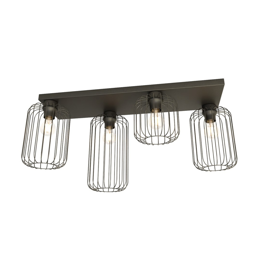 Lampada da soffitto Barn 4 Bl