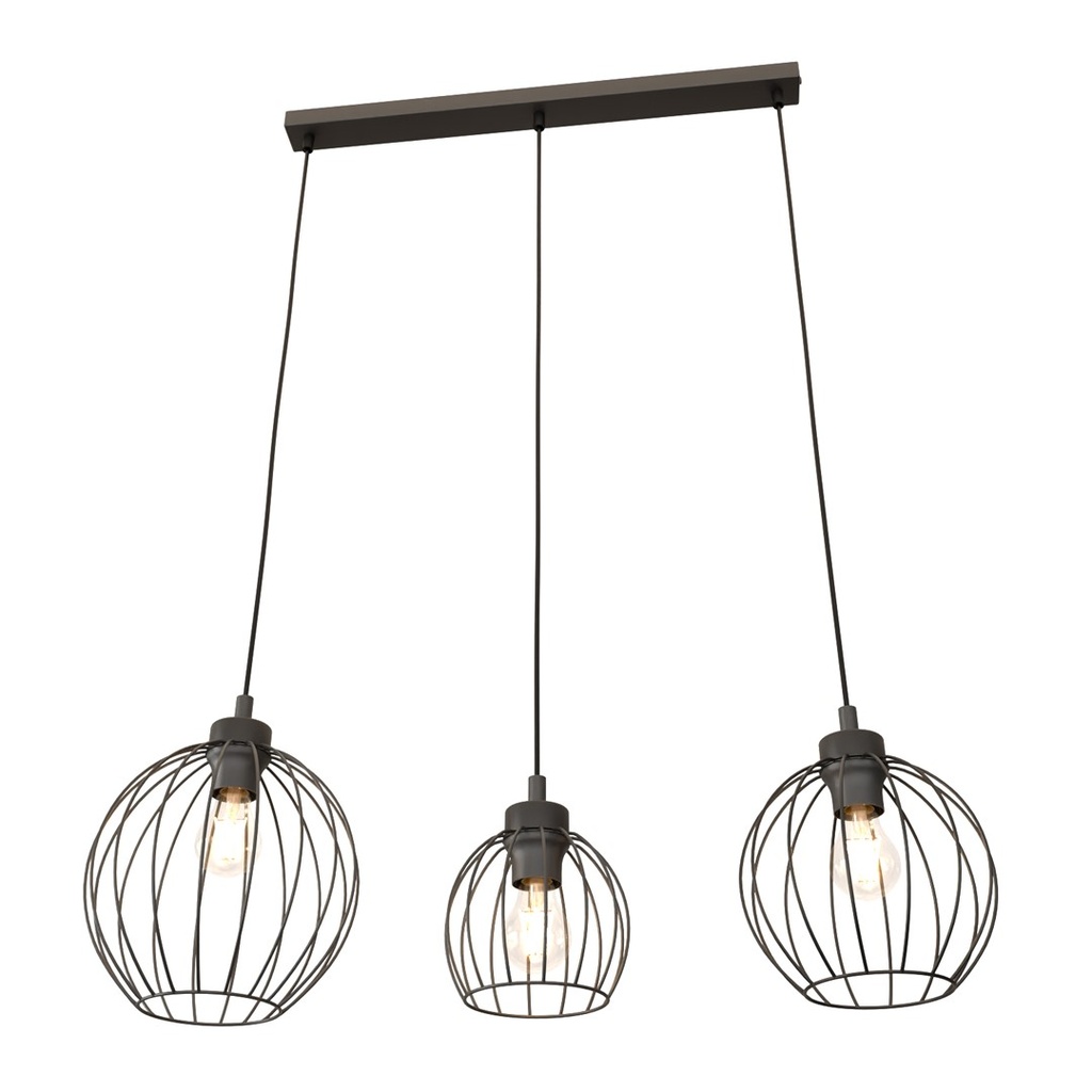 Nando 3 Bl. pendant lamp
