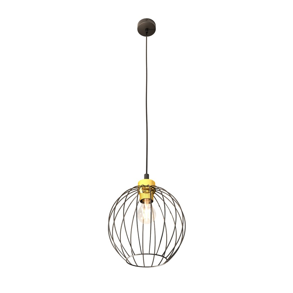 Nando 1 Bl Gold suspension lamp