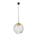Nando 1 Bl Gold suspension lamp