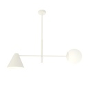Lampadario Hermes 2 White