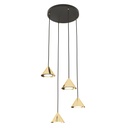 Lampada a sospensione Elit 4 Premium Gold