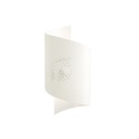 Lampada da parete Spiral White