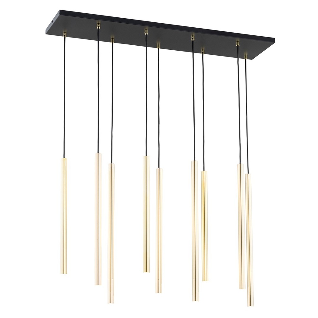 Lampada a sospensione Selter 9 Gold