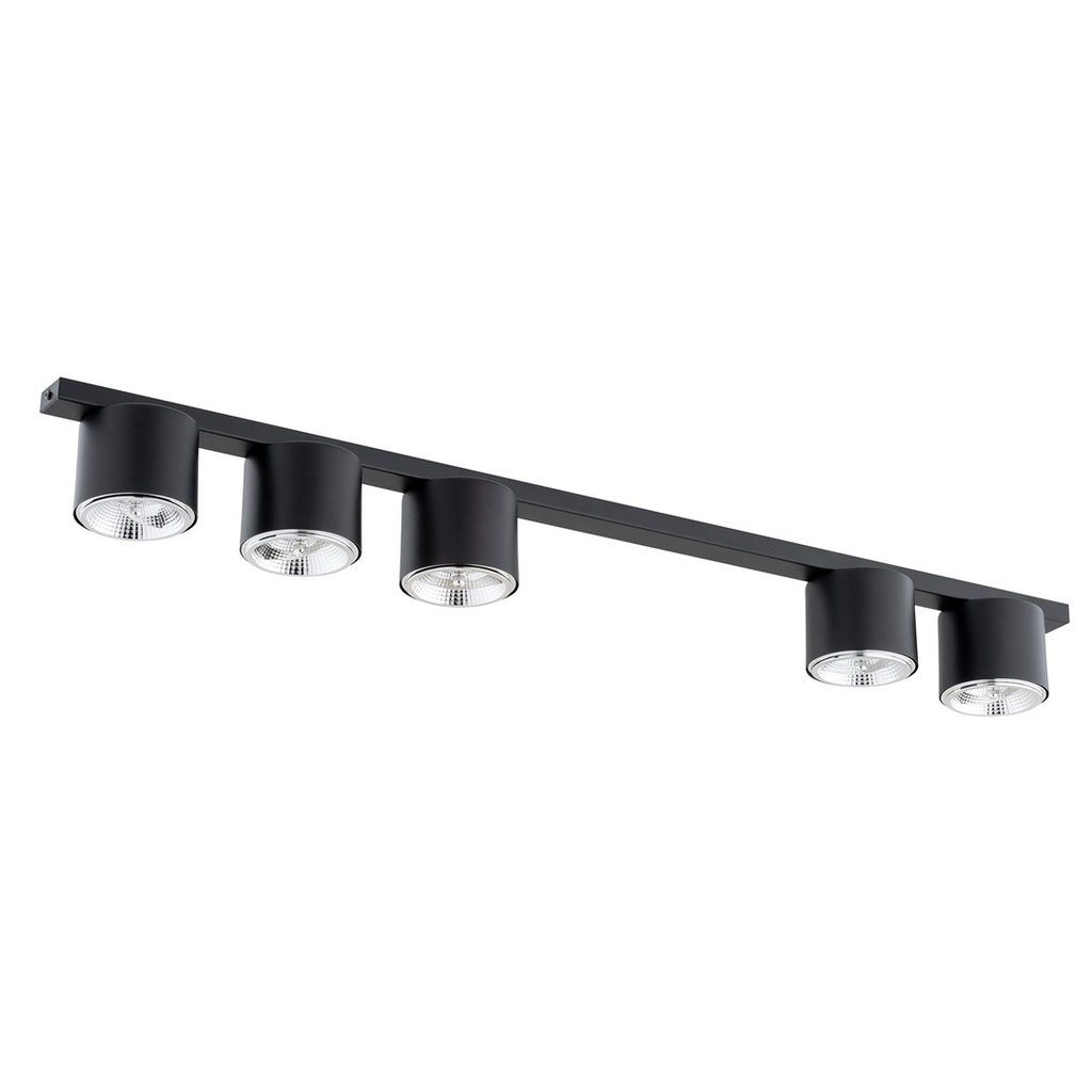Nano 5 Black ceiling lamp