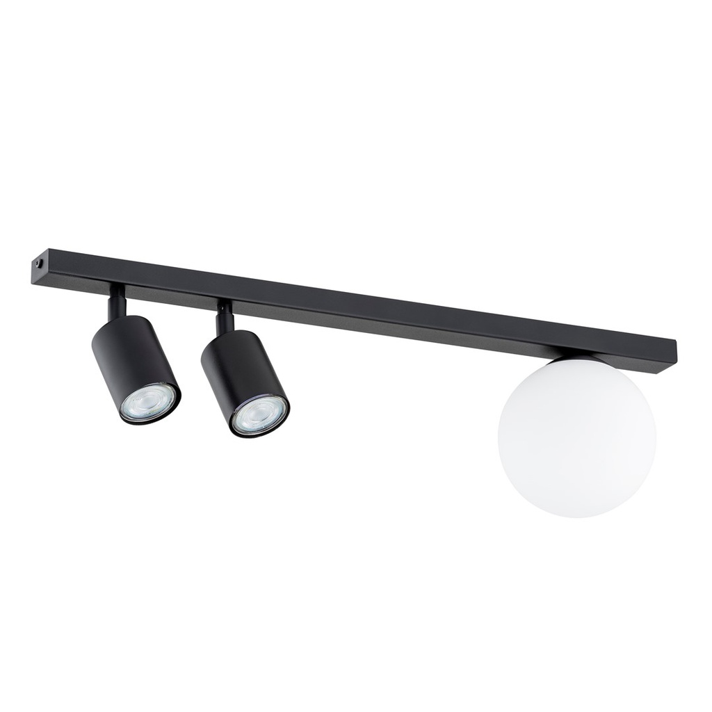 Baster 3 Black ceiling lamp