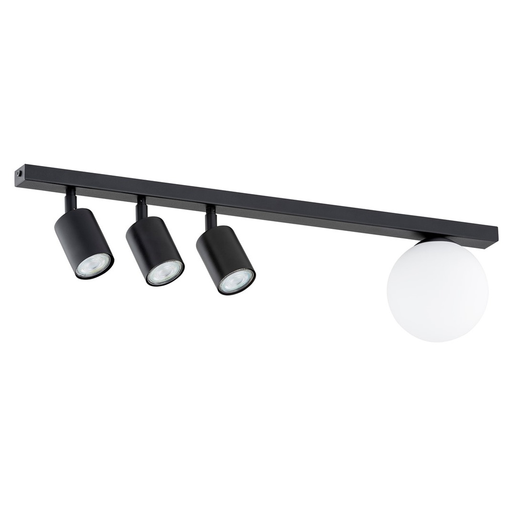 Lampada da soffitto Baster 4 Black
