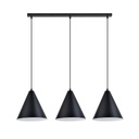 Rebel 3 Black/White pendant lamp