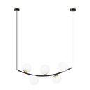 Ritz 5 Bl Opal pendant lamp