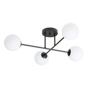 Roma 4 Bl Opal ceiling lamp