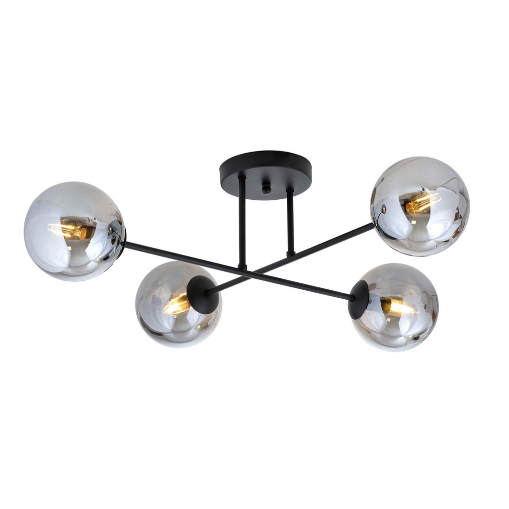 Roma 4 Bl Grafit ceiling lamp