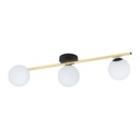 Lampada da soffitto Splendi 3 Bl Opal