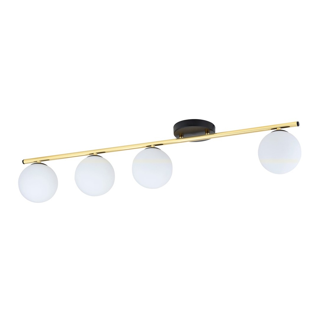 Monza 4 Bl Opal ceiling lamp