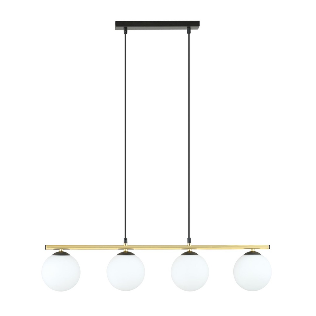 Lampada a sospensione Alora 4 Bl Opal