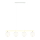 Pendant lamp Quando 4 Wh Opal