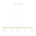 Lampada a sospensione Allora 5 Wh Opal