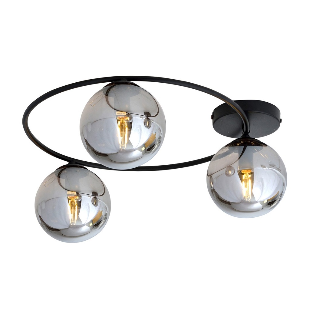 Lampada da soffitto Sopra 3 Bl Grafit