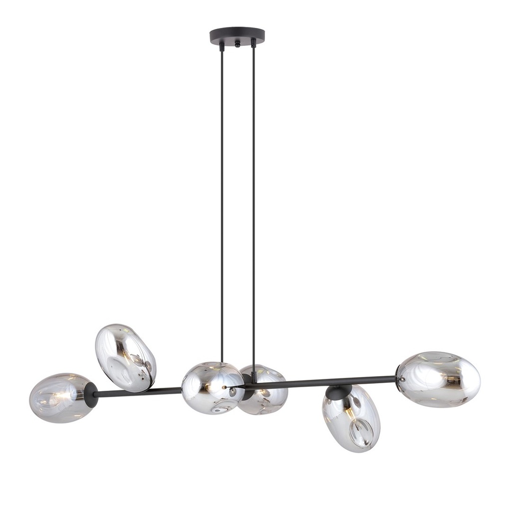 Lampada a sospensione Pandora 6 Bl Grafit
