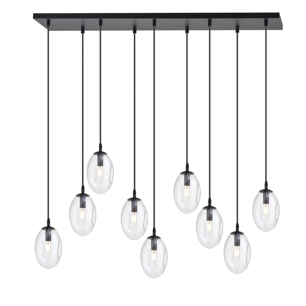 Lampada a sospensione Astral 9 Bl Transparent