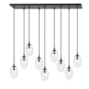 Lampada a sospensione Astral 9 Bl Transparent