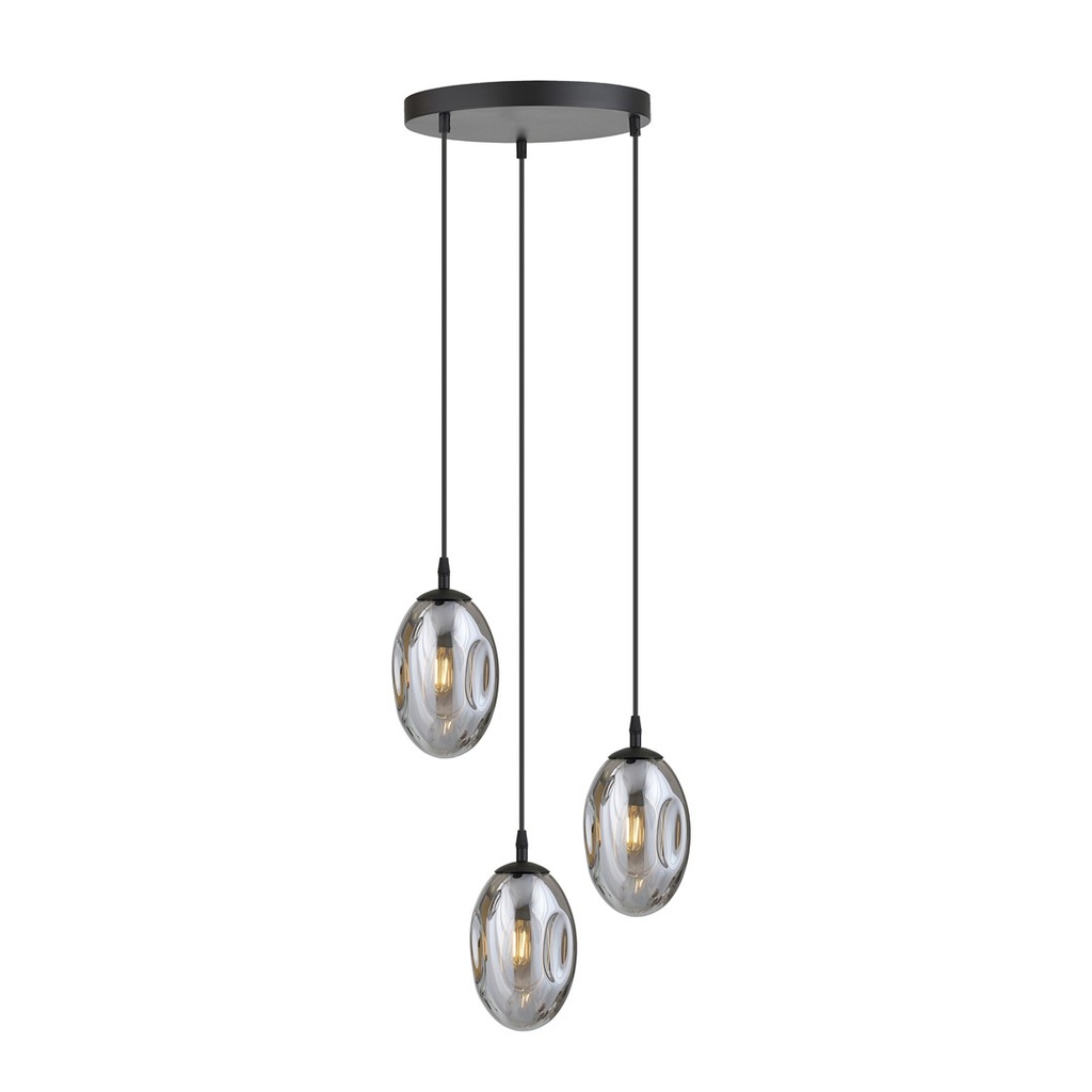 Lampada a sospensione Astral 3 Bl Premium Grafit
