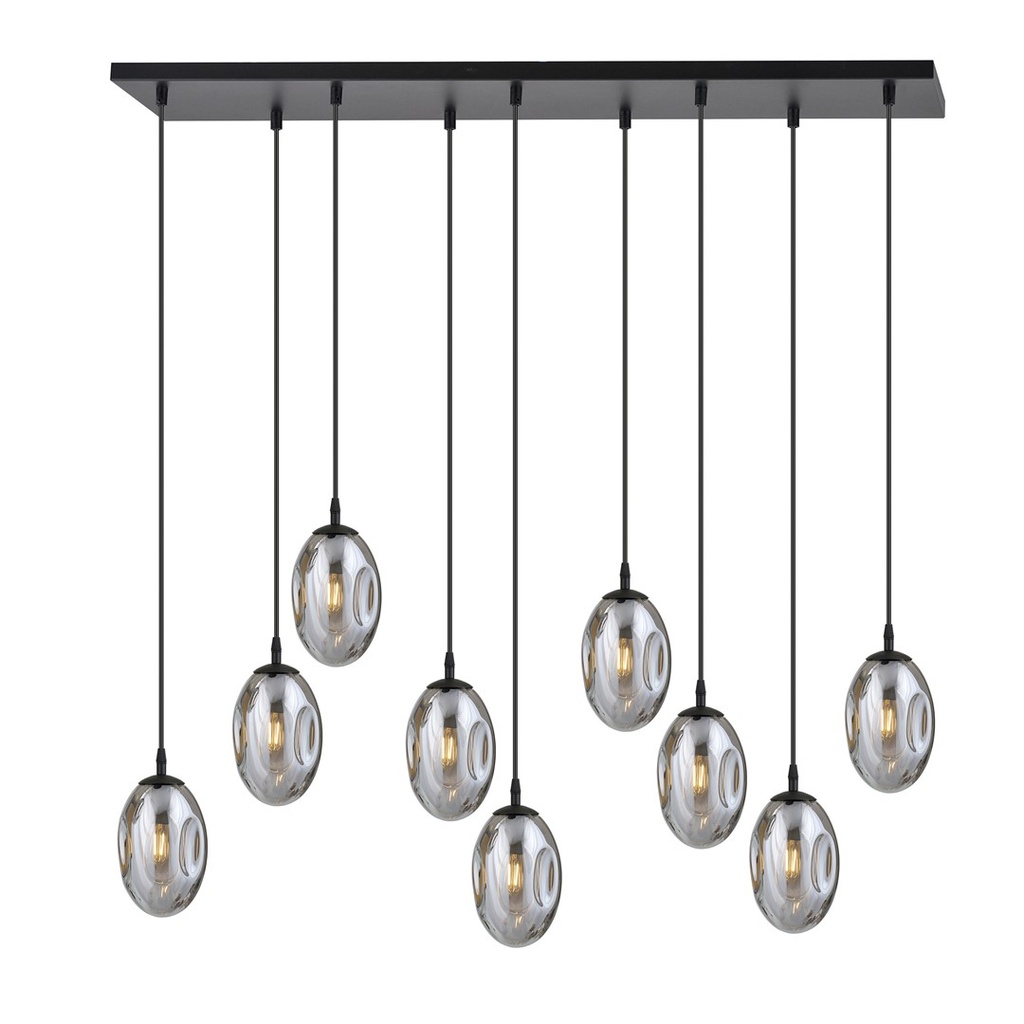 Lampada a sospensione Astral 9 Bl Grafit