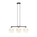 Piano 3 White/Gold pendant lamp