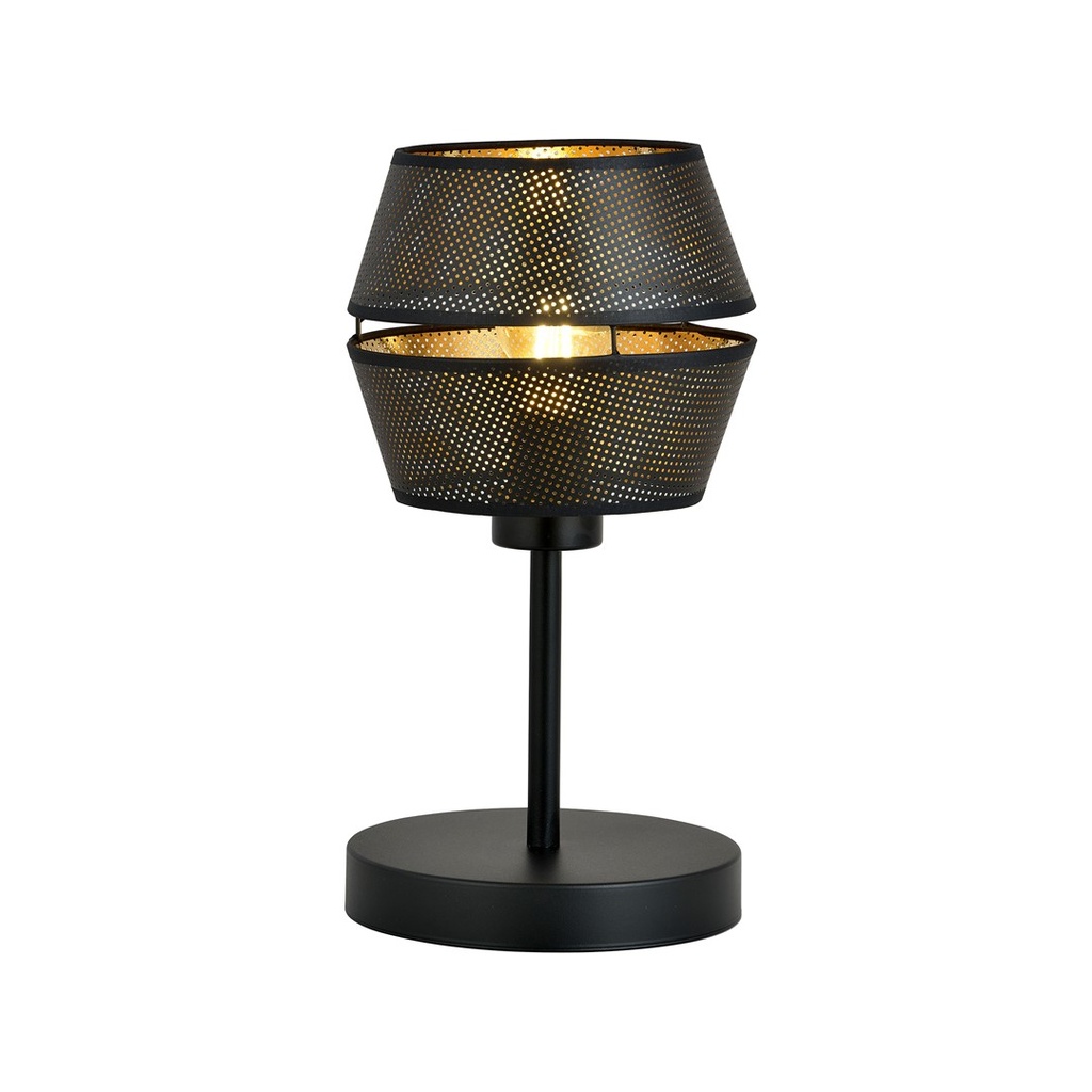 Malia Ln Black/Gold table lamp