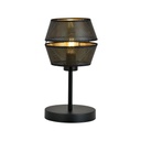 Malia Ln Black/Gold table lamp