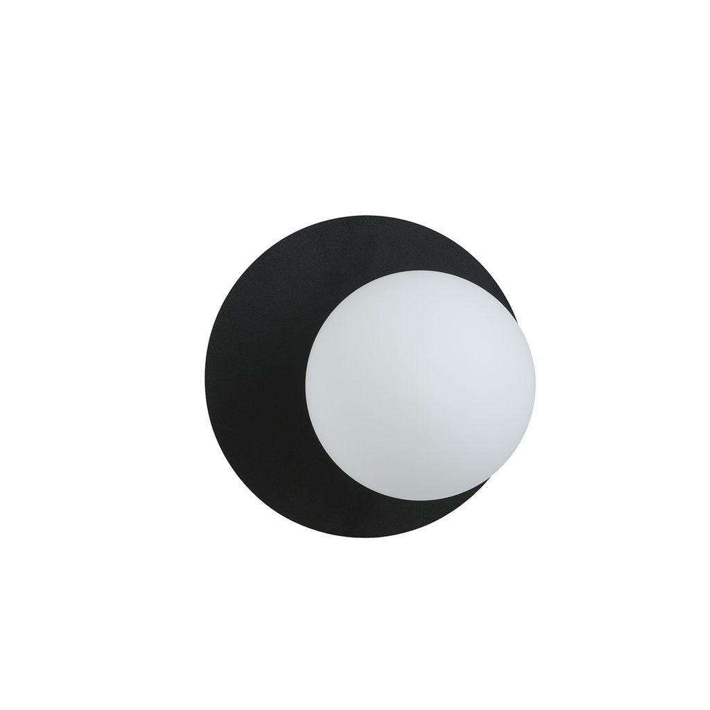 Oslo K1 Black/Opal wall lamp