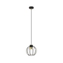 Ajax 1 Black/Gold pendant lamp